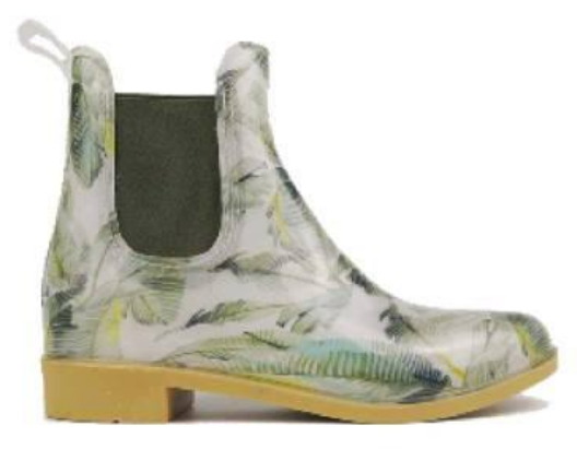 Chelsea PVC Rainboots with Stylish Prints, Durable Waterproof Design