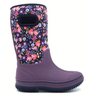 Women's Floral TPE Neoprene Waterproof Rainboots