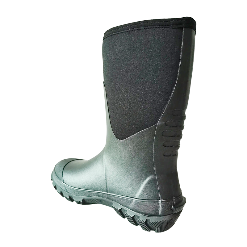 All Weather Adult Neoprene Rubber Boots with Fleece Lining for Men's