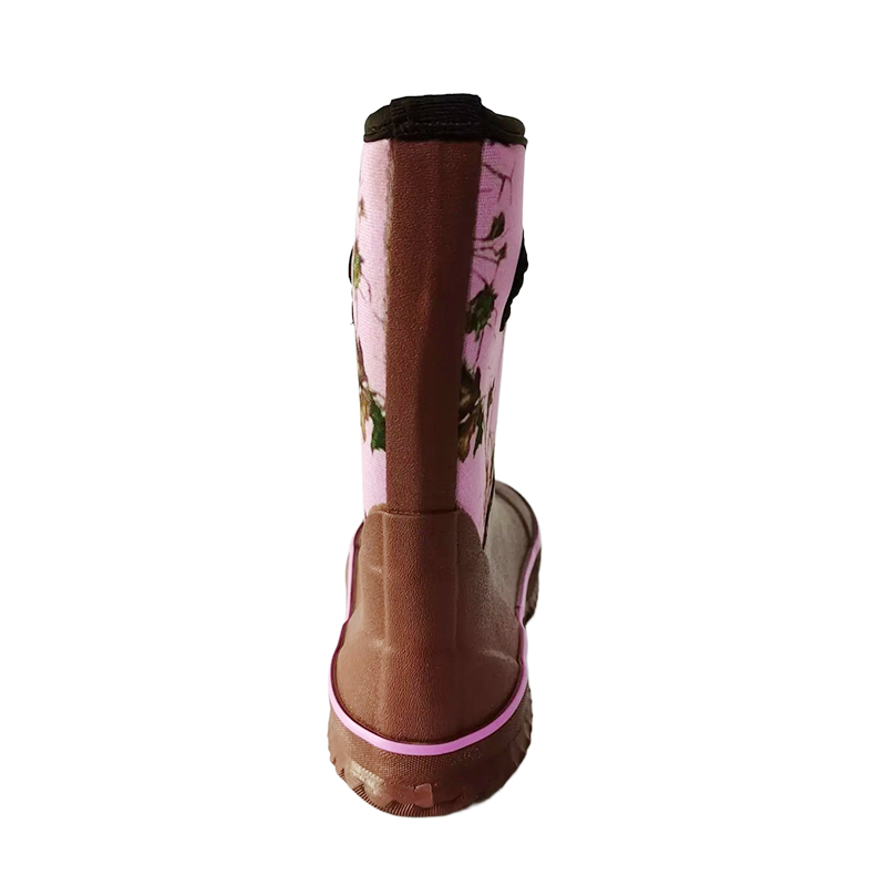 Waterproof Neoprene Rubber Rain Boot for Kids