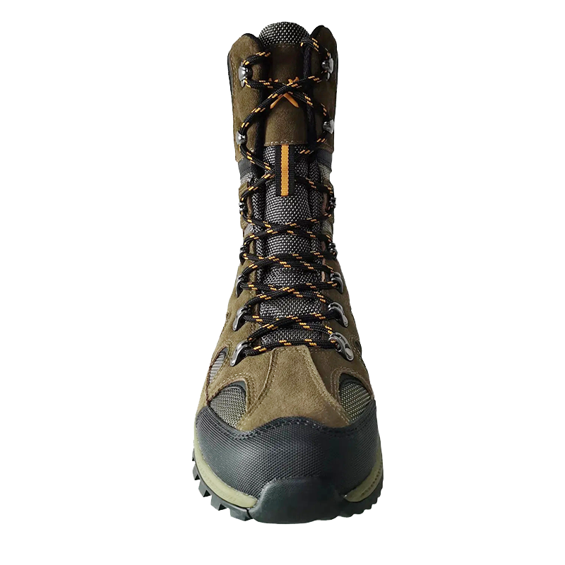 100% Waterproof Hunting Shoes in Wood Brown Colour