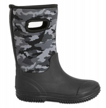 Waterproof Kids Neoprene Rain Boots, Durable and Comfortable