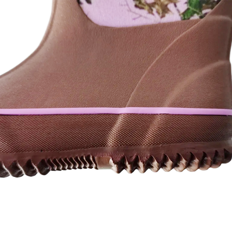 Waterproof Neoprene Rubber Rain Boot for Kids