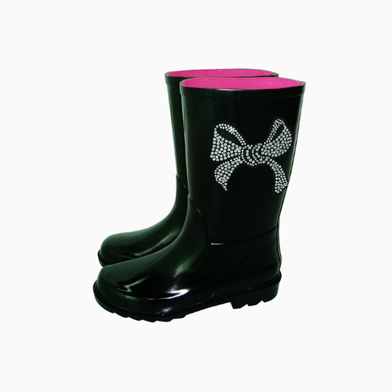 Children's Rhinestone Rain Boots