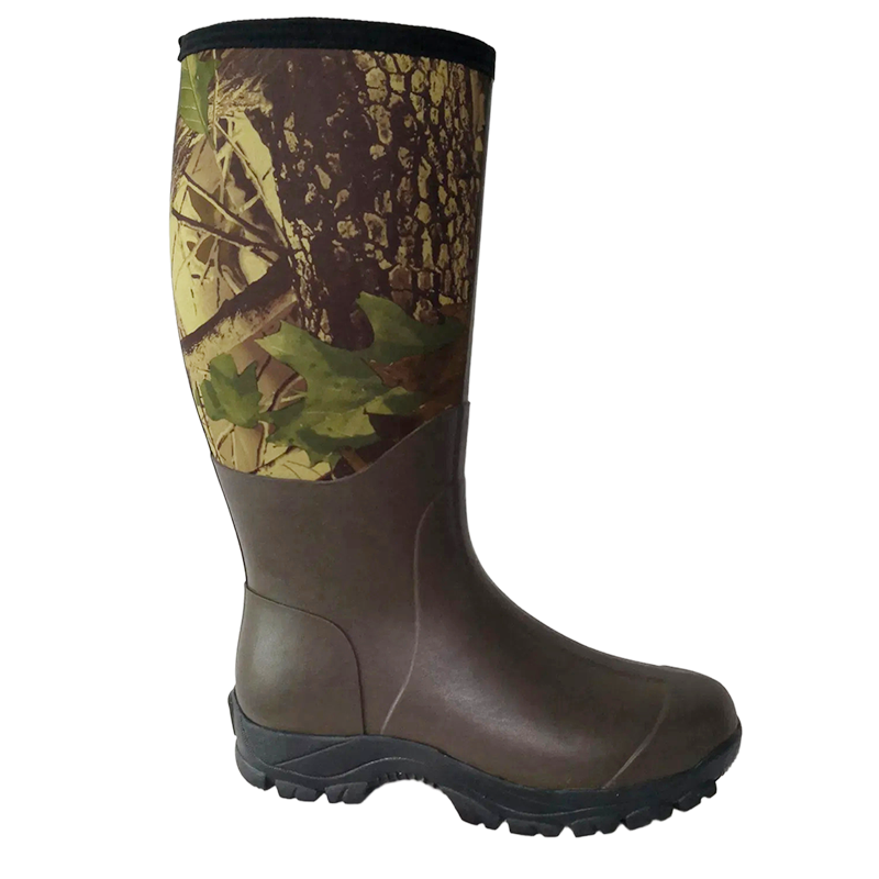 Camouflage Neorpene Rubber Hungting Boots