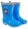 Kids' Durable PVC Rain Boots with PU Trim