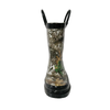 Children's Realtree Camouflage Design Rubber Rainboots