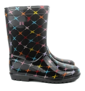 Colorful Children's PVC Rainboots, Slip-Resistant