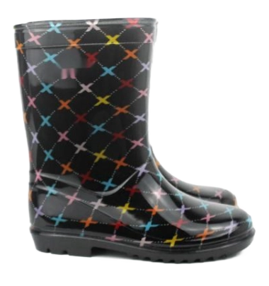 Colorful Children's PVC Rainboots, Slip-Resistant